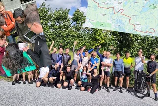 MReye team cycling race against MRI groups from Utrecht and Amsterdam